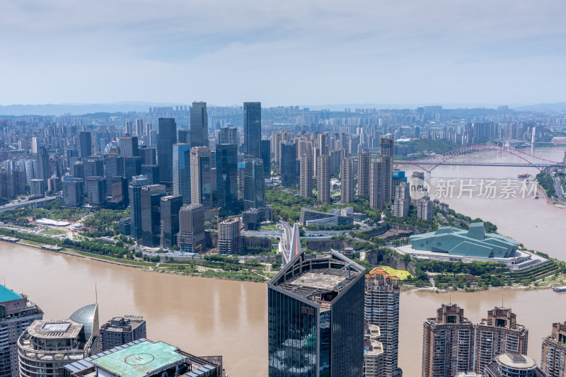 重庆城市天际线风景