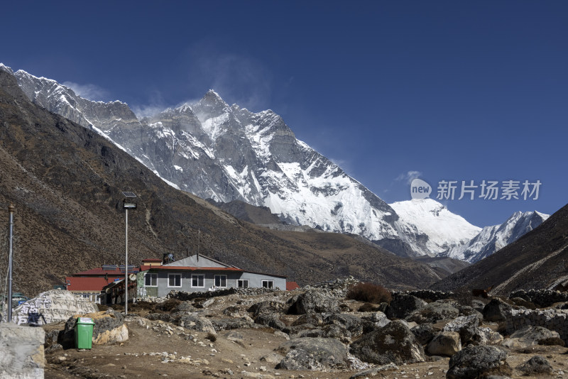 尼泊尔EBC徒步喜马拉雅山脉风光