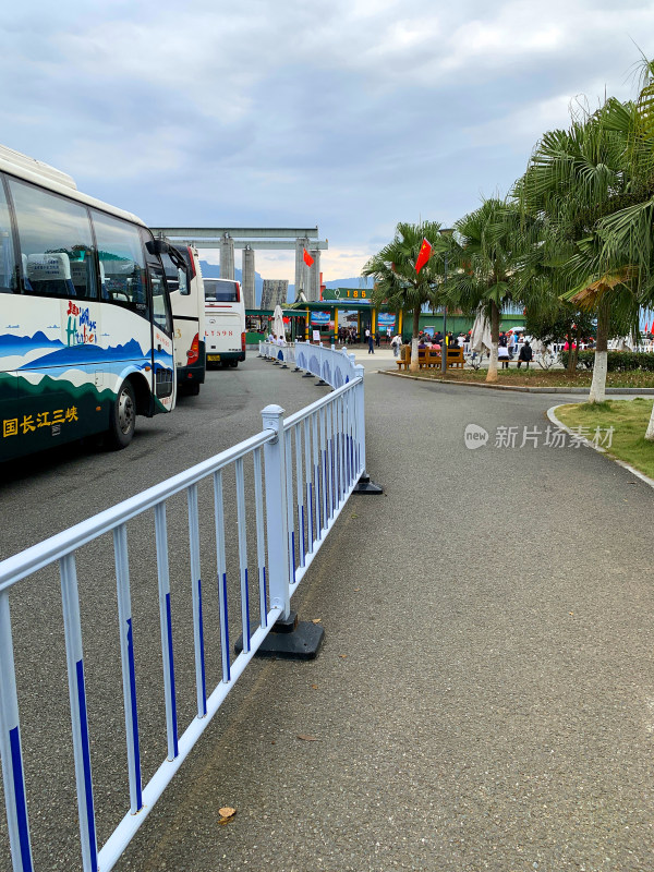 湖北宜昌三峡大坝风景区旅游风光