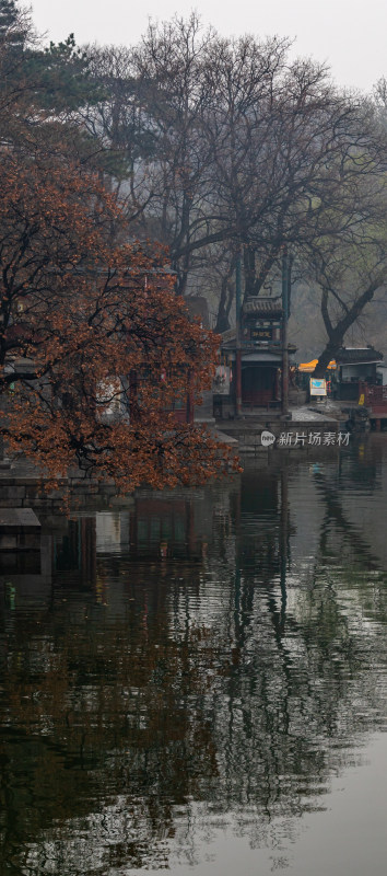 北京颐和园四大部洲景点景观