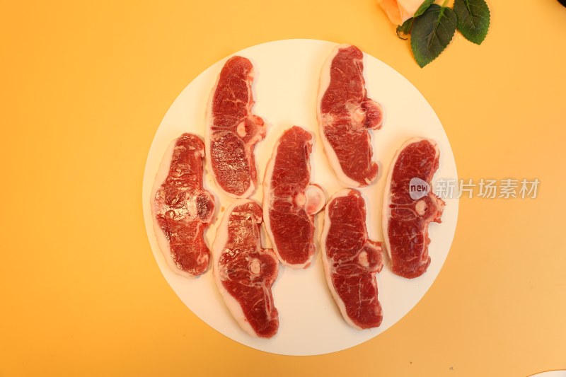 羊排 新鲜羊肉 蝴蝶排 烧烤 羊肉 宁夏滩羊