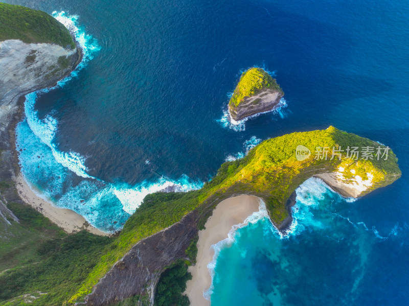 巴厘岛海岛风光航拍