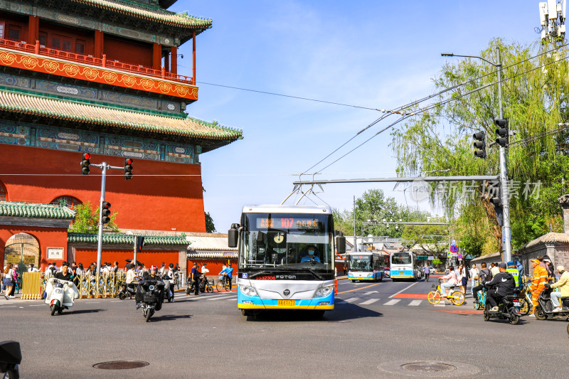 北京市鼓楼107路公交车