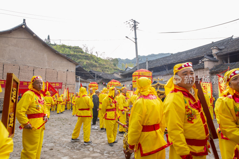 农村迎神活动