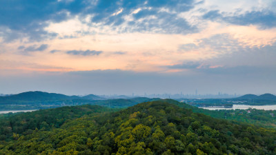 武汉马鞍山森林公园景色