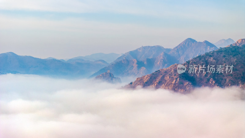 云海高山长城组图