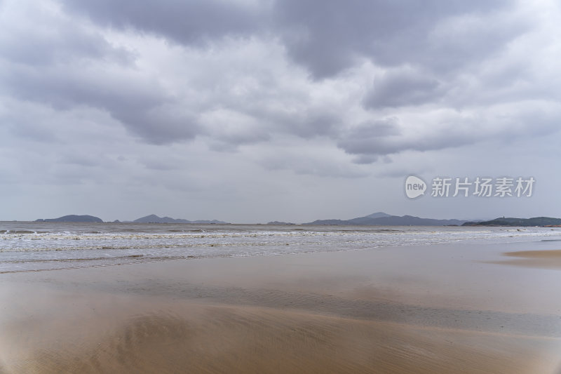 浙江普陀山千步沙风景