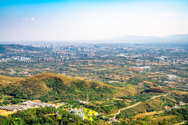 中国河南省伏羲山红石林景区