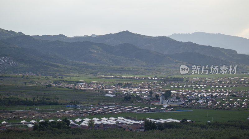 北方农村乡村田园风光美景