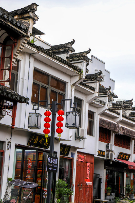 黄山市屯溪老街徽派建筑