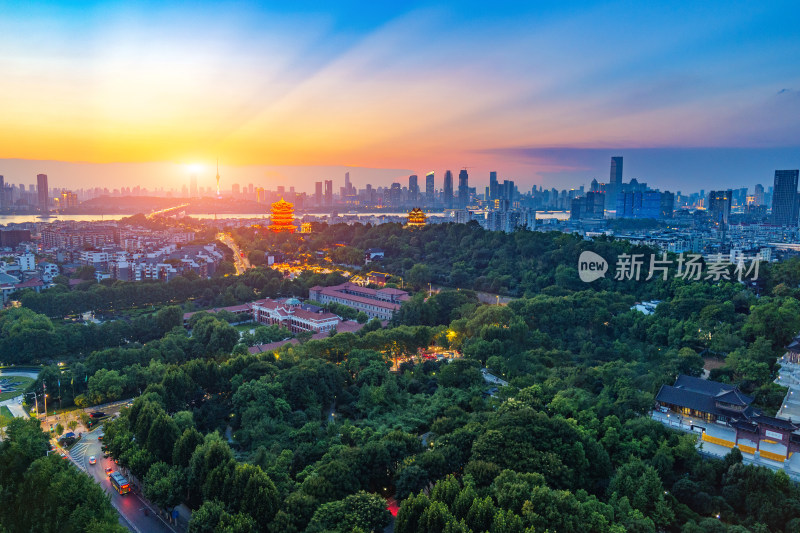 武汉黄鹤楼夜景