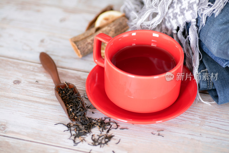 冬天的一杯暖胃红茶