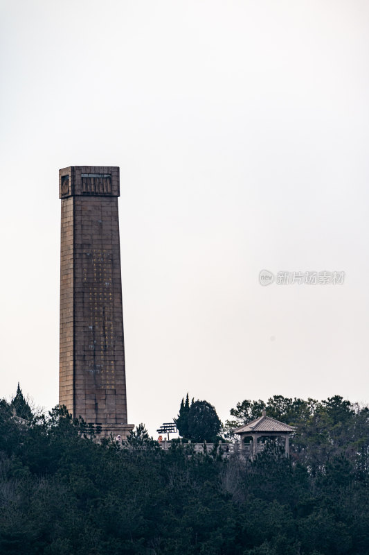 江苏镇江句容茅山风景区秋冬景观