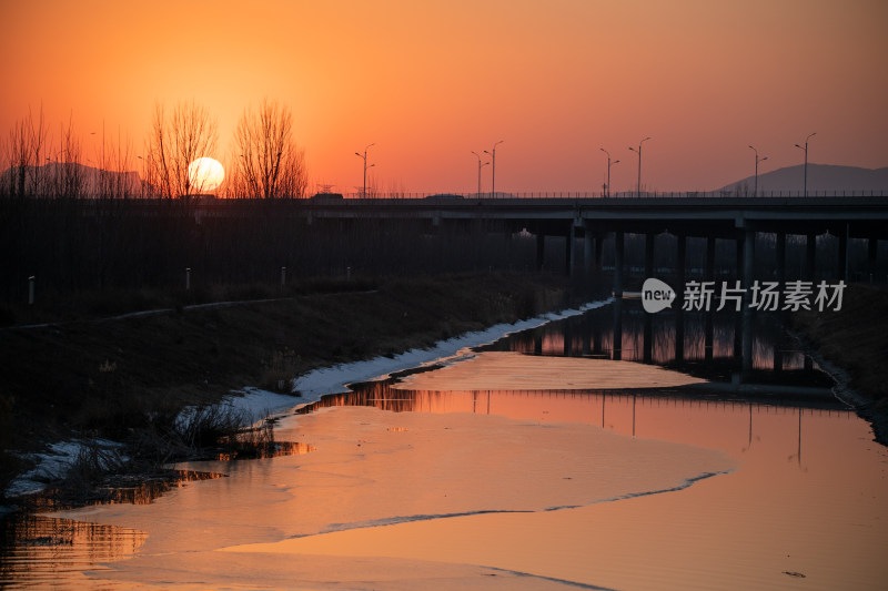 夕阳落日