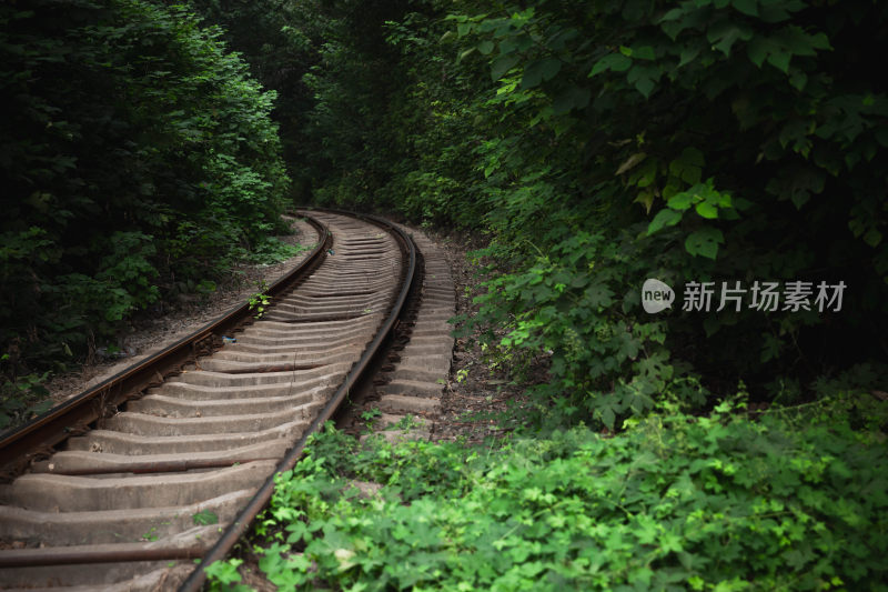 铁轨 火车轨道 铁路