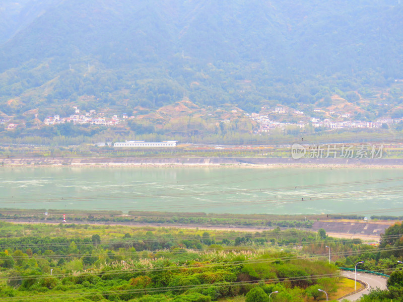 湖北宜昌三峡大坝风景区旅游风光