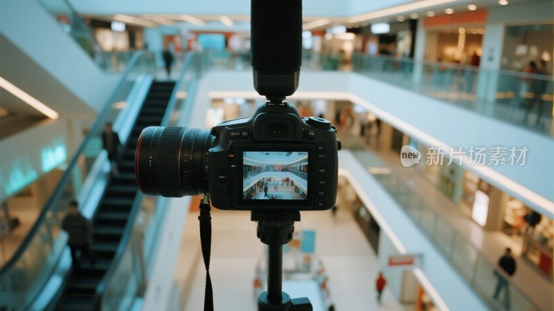 商场内相机拍摄场景