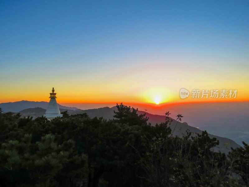 中国江西九江庐山旅游风光