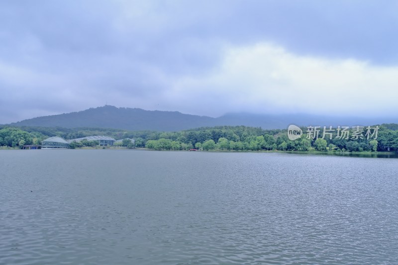 南京钟山景区 前湖 琵琶湖