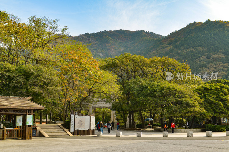 崂山太清崂山第一山石刻景观