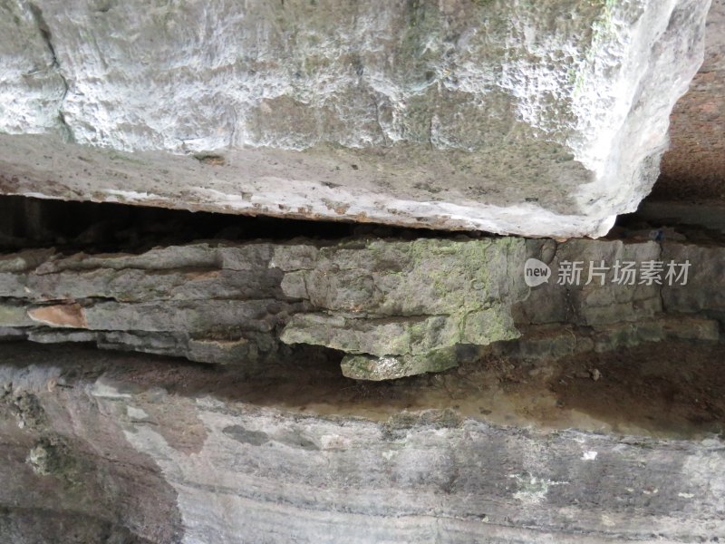 湖北恩施梭布垭石林旅游风光