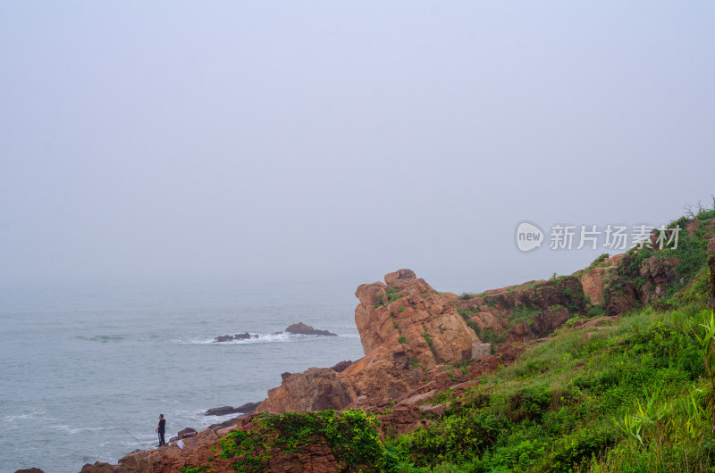 山东省青岛市小麦岛海滨风光