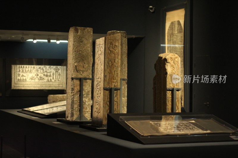 历史展览石碑朝代