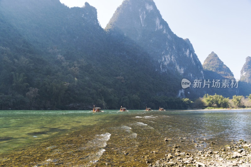 阳朔兴坪漓江山水风光