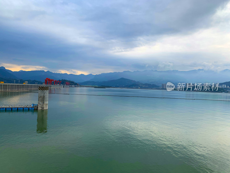 湖北宜昌三峡大坝风景区旅游风光