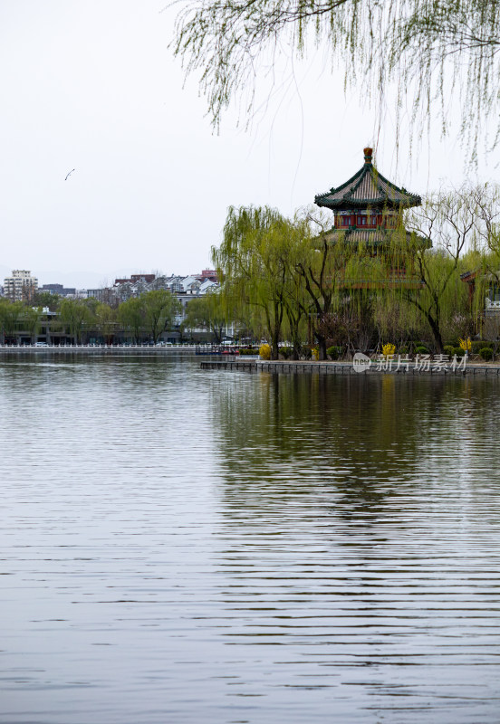 北京什刹海后海公园景点景观