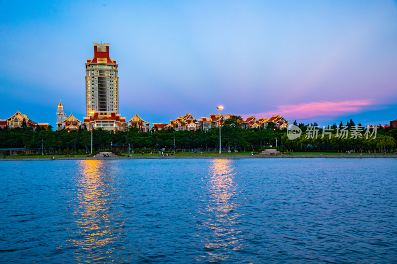 厦门集美大学夜景