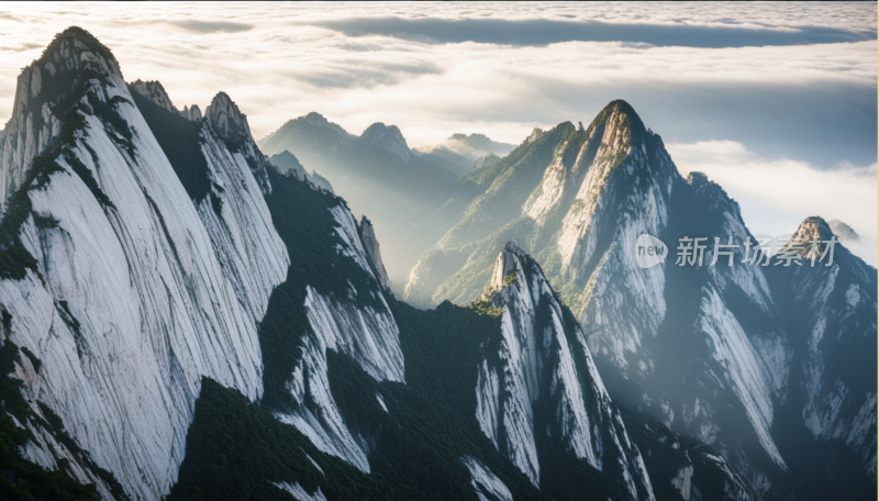 华山群山