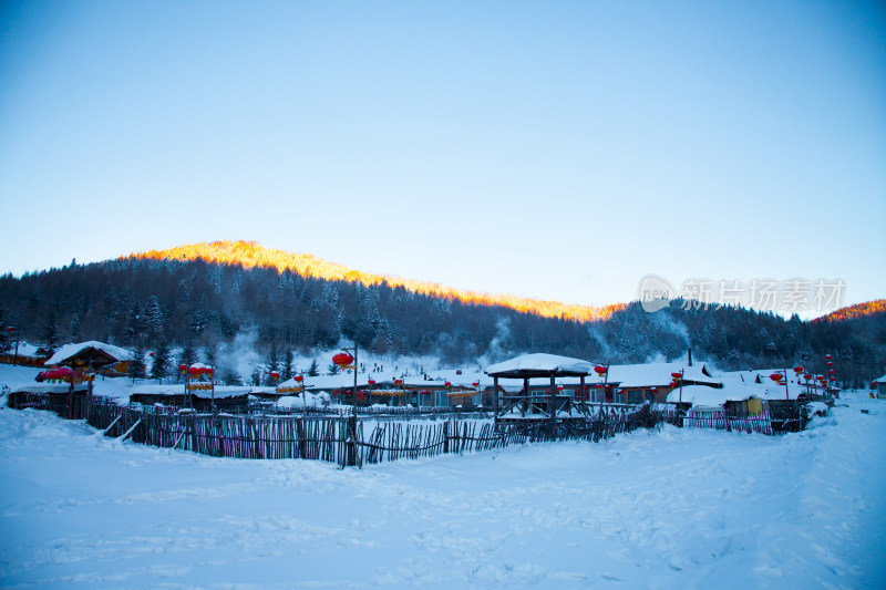 黑龙江 双峰林场 雪乡