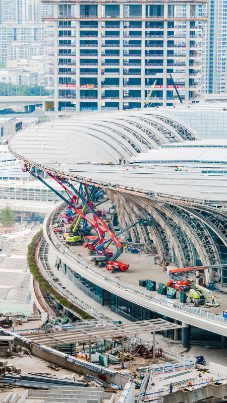 中国广东省广州市白云火车站