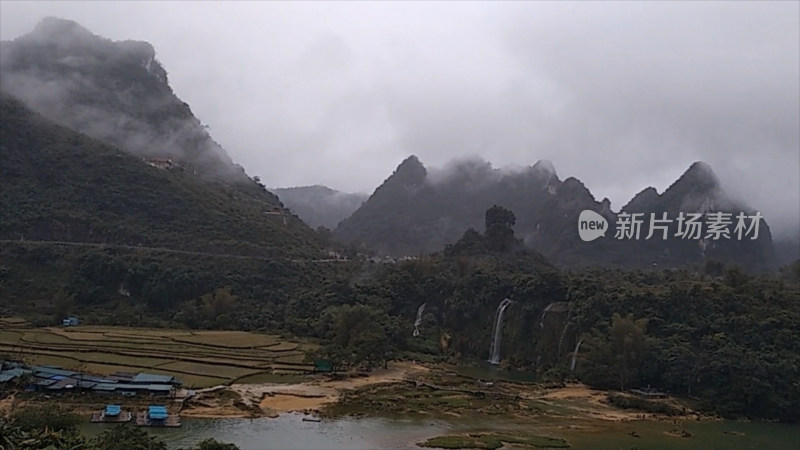 云雾山脉自然风景