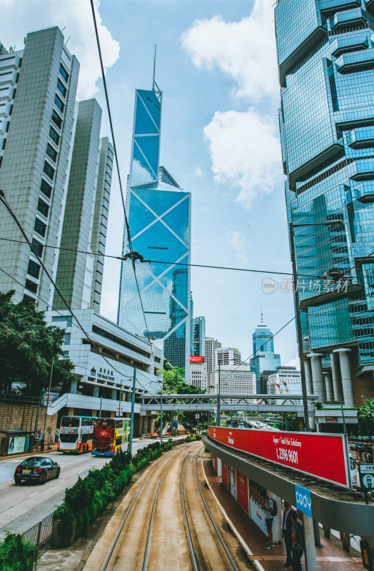 香港中环城市风光