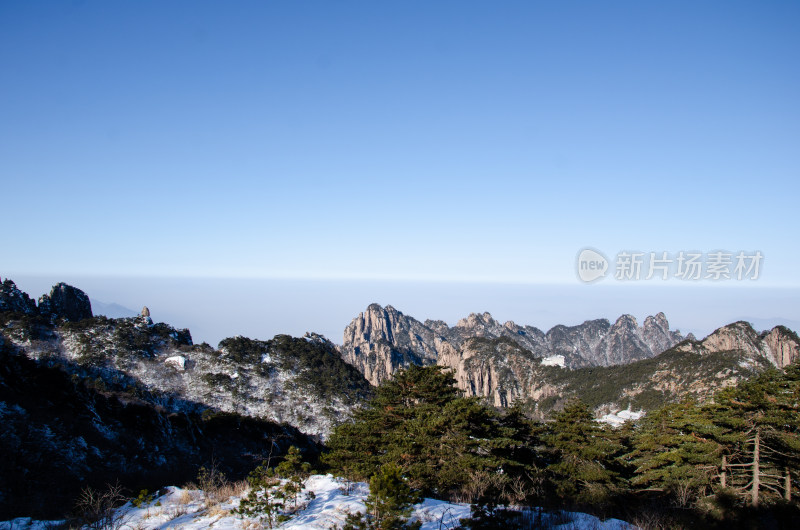 雪后黄山风光