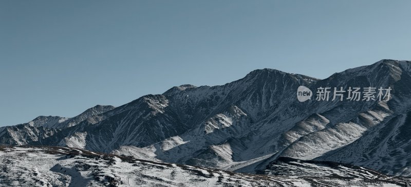 高海拔雪山