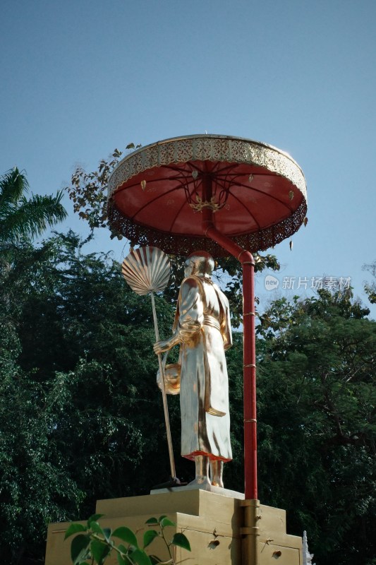 泰国寺庙清迈契迪龙寺