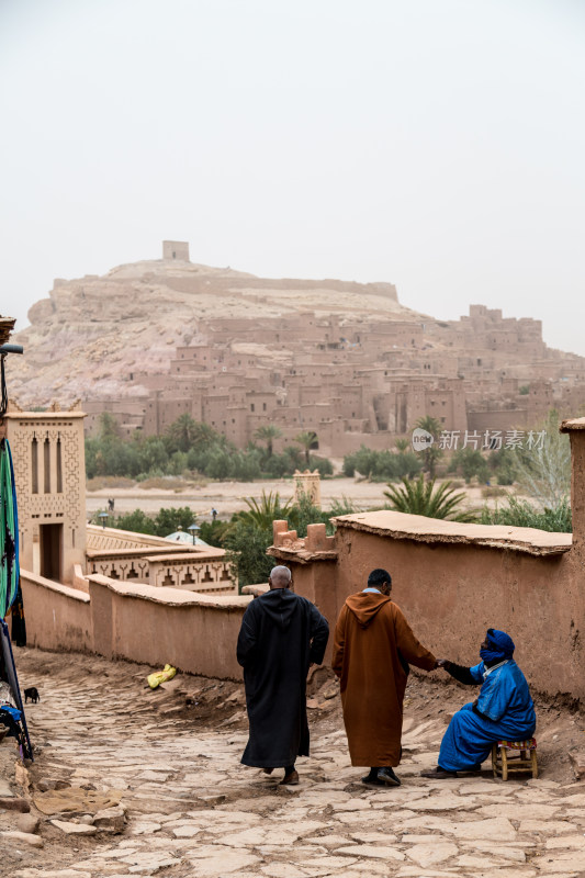 摩洛哥撒哈拉柏柏尔人村落