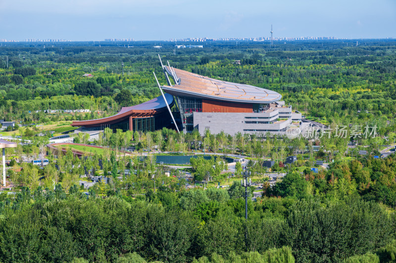 北京大运河博物馆建筑特写