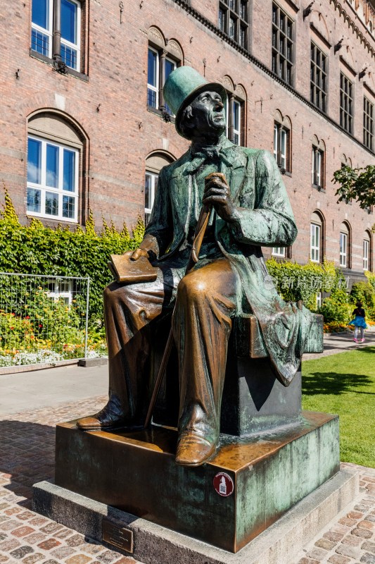 哥本哈根安徒生雕像