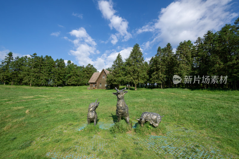 田园牧歌式雕塑