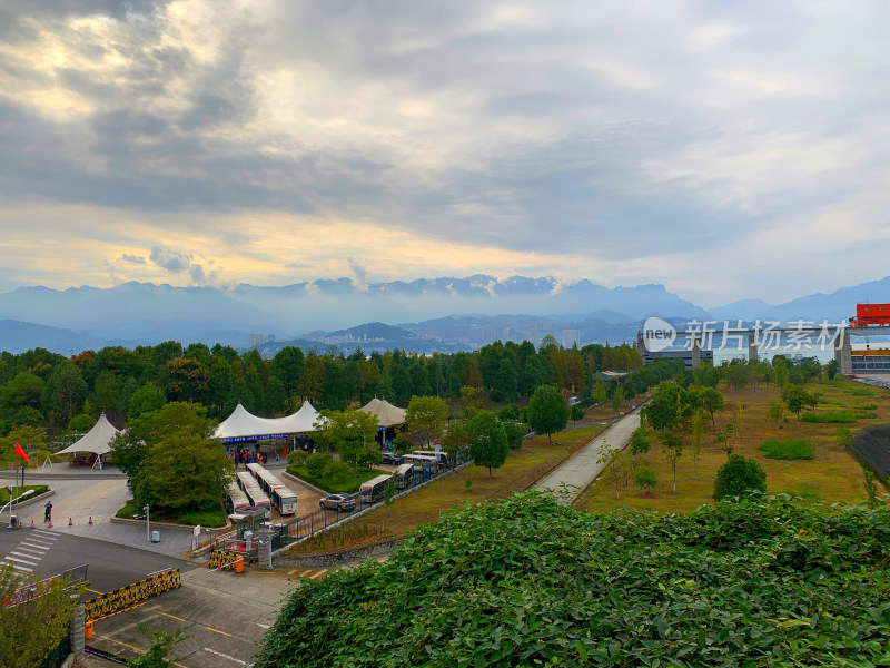 湖北宜昌三峡大坝风景区旅游风光