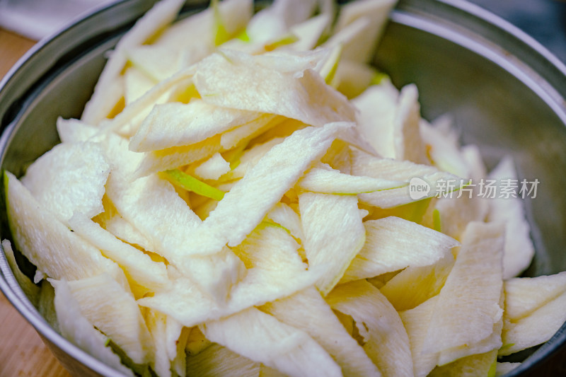 茭白菜肴特写