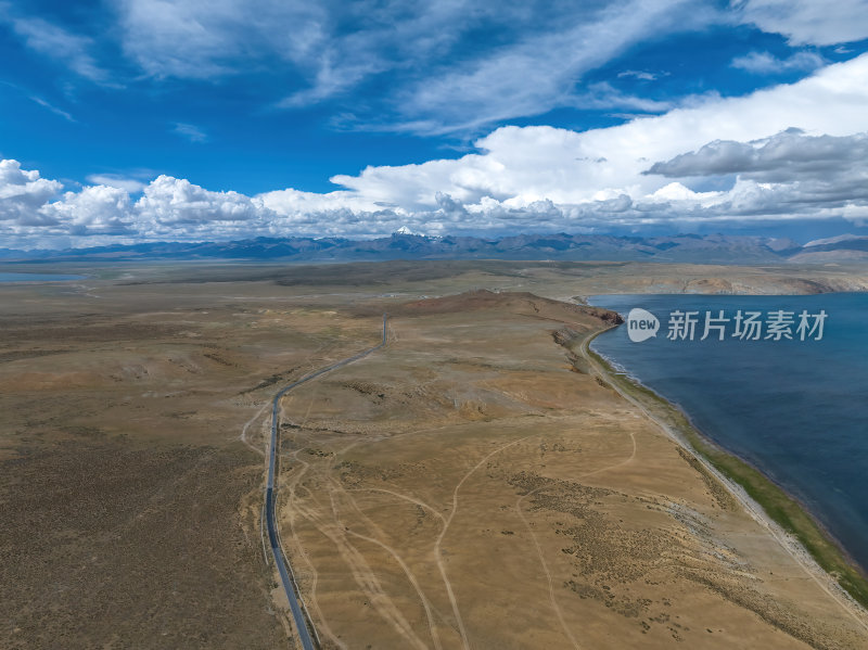 西藏阿里地区冈仁波齐神山雪山高空航拍