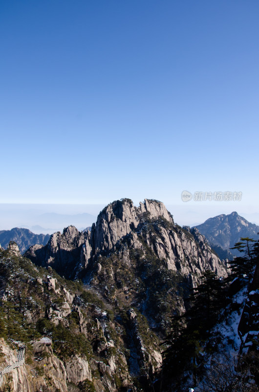 雪后黄山风光