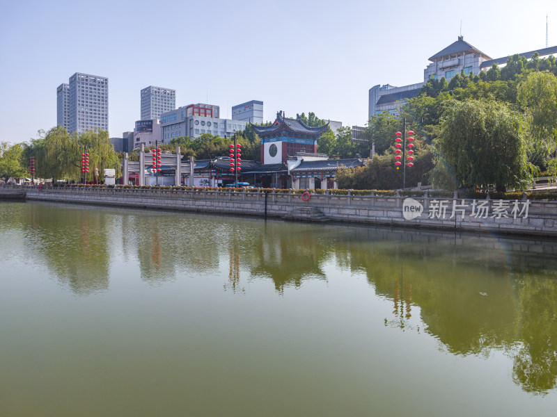 山东济宁古运河东大寺竹竿巷景观