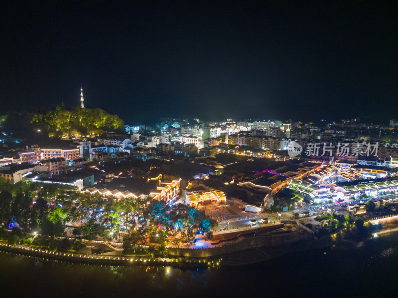 福建三明泰宁古城夜景