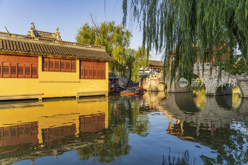 绍兴安昌古镇江南水乡风景